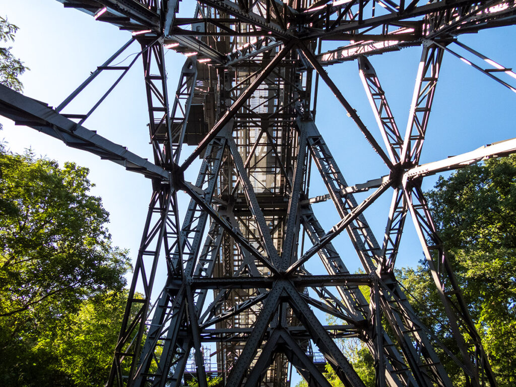 Müngstener Brücke von unten